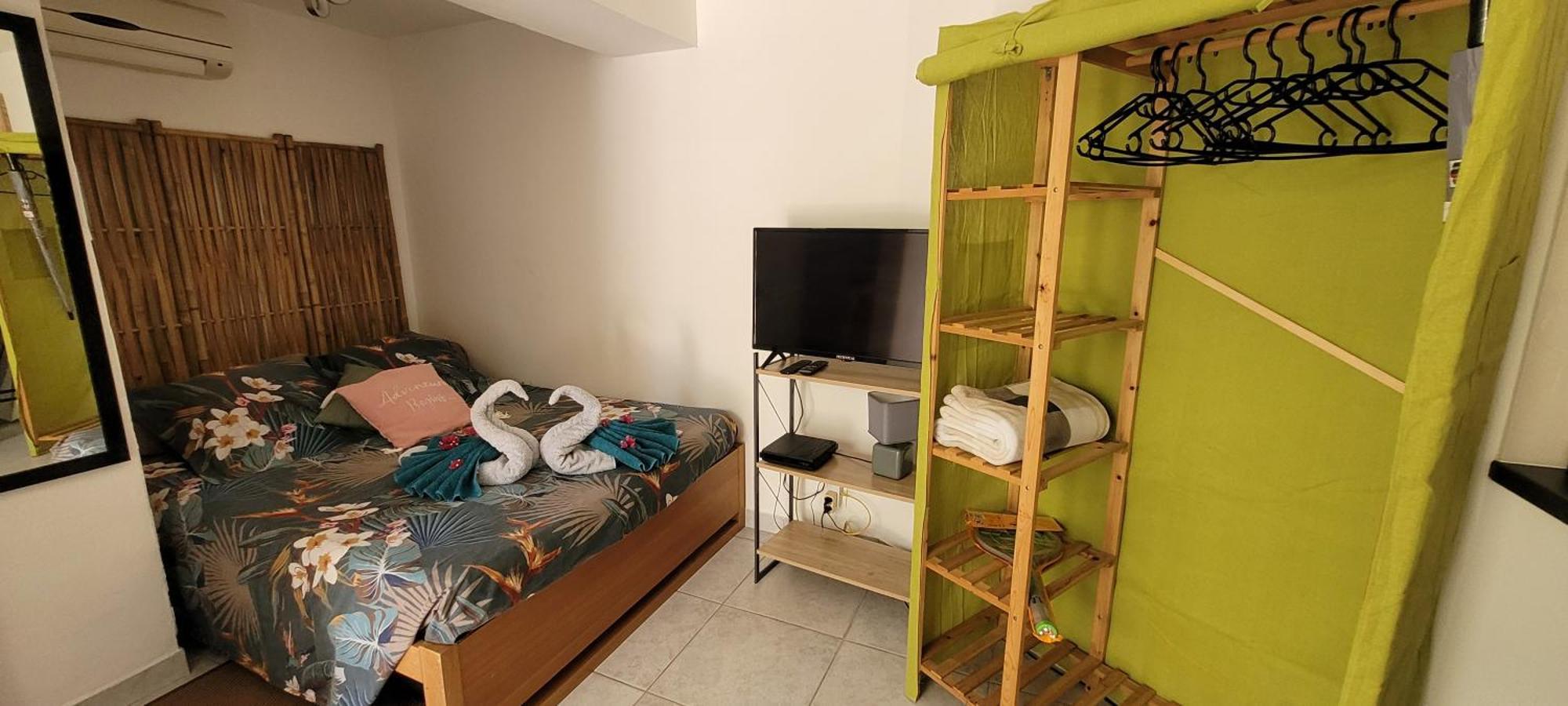 Ti-Ti Diamant Studio Plage Du Diamant 2 Pers Clim Wifi Le Diamant Rom bilde